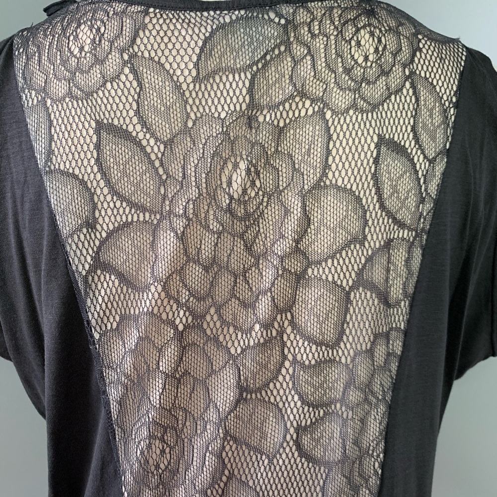 EXPRESS Sleeveless Top with Lace Back. - Picture 7 of 9